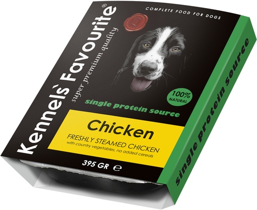 [PPC155635] Kennels Fav. Steamed Chicken 10 x 395 gr.