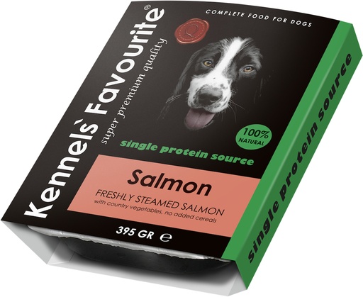 [PPC155636] Kennels Fav. Steamed Salmon 10 x 395 gr.