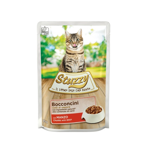 [AG15302] Stuzzy Cat Beef (24 x 85 gr.)