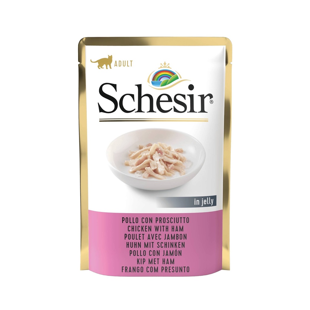 Schesir Cat Chicken & Ham 20 x 85 gr.