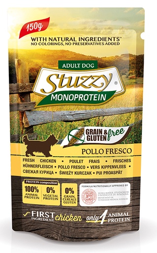 [AG18400] Stuzzy Dog Grain Free MoPr Chicken (12 x 150 gr.)