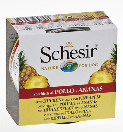 Schesir Dog Fruit Chicken & Pineapple