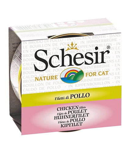 [AG61543] Schesir Cat Broth Chicken (12 x 70 gr.)
