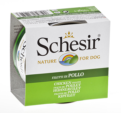 [AG71252] Schesir Dog Jelly Chicken Fillets (10 x 150 gr.)