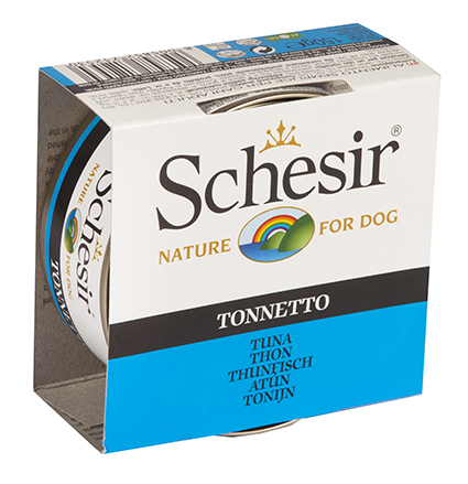 Schesir Dog Jelly Tuna 10 x 150 gr.