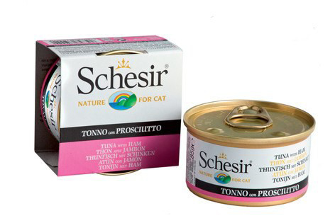 Schesir Cat Jelly Tuna & Ham