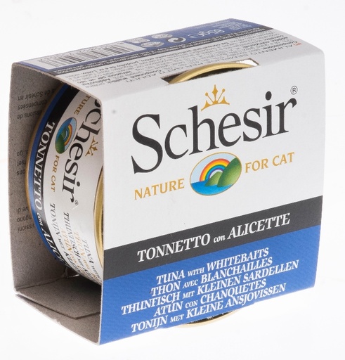 [AG75003] Schesir Cat Jelly Tuna & Whitebait (12 x 85 gr.)