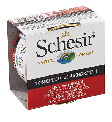 Schesir Cat Jelly Tuna & Prawns