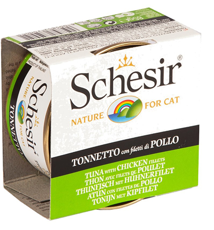 [AG75005] Schesir Cat Jelly Tuna & Chicken (12 x 85 gr.)