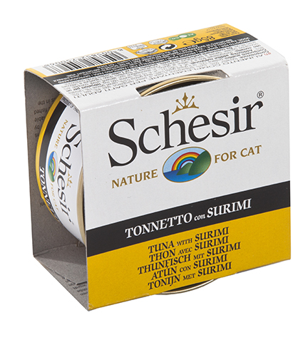 [AG75006] Schesir Cat Jelly Tuna & Surimi (12 x 85 gr.)