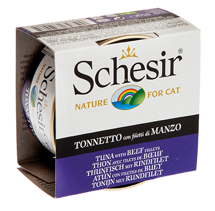 [AG75007] Schesir Cat Jelly Tuna & Beef (12 x 85 gr.)