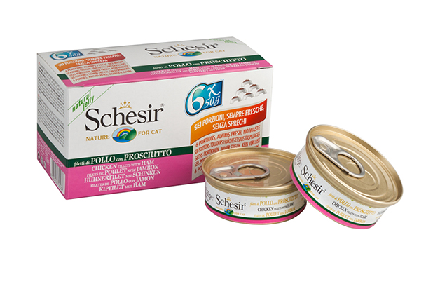 Schesir Cat Chicken Fillets & Ham