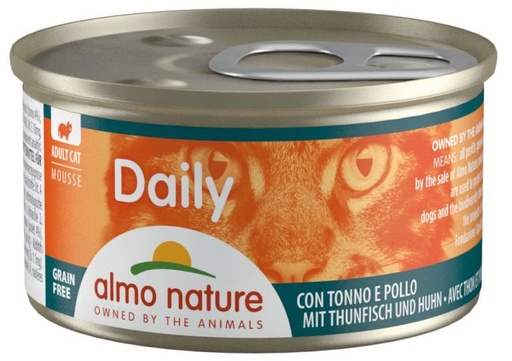 [AL0148] Almo Nature Daily Menu Tonijn/Kip (24 x 85 gr.)