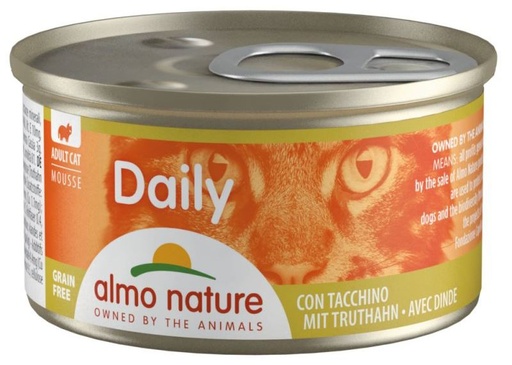 [AL0154] Almo Nature Daily Menu Kalkoen (24 x 85 gr.)