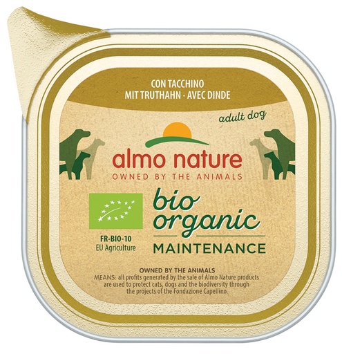 [AL0263] Almo Nature Daily Bio Dog Kalkoen (32 x 100 gr.)