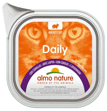 Almo Nature Daily Menu Alu met Konijn