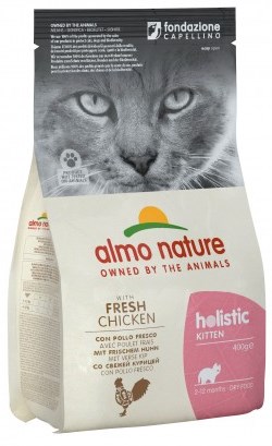 Almo Nature Holistic Kat Kitten Kip en Rijst