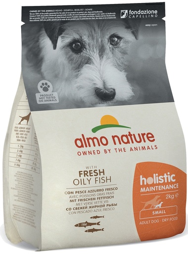 [AL0713] Almo Nature Holistic Dog S Witvis & Rijst (2 kg.)