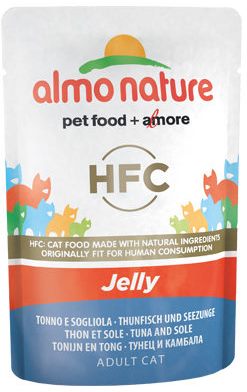 Almo Nature Tonijn en Tong in Jelly