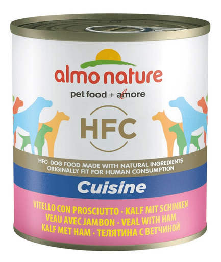 [AL5527] Almo Nature Dog Veal+Ham (12 x 290 gr.)