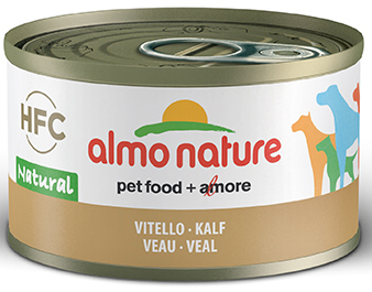 [AL5546] Almo Nature Dog HFC Natural Kalfsvlees (24 x 95 gr.)