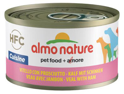 [AL5547] Almo Nature Dog HFC Cuisine Kalf Ham (24 x 95 gr.)