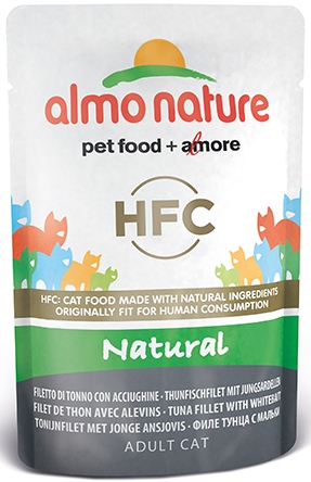 [AL5806] Almo Nature Tonijn en Jonge Sardinen (24 x 55 gr.)
