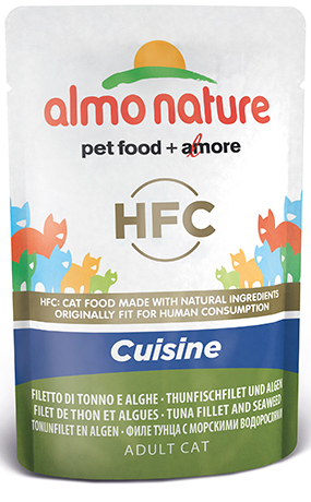 [AL5832] Almo Nature Tonijnfilet en Algen (24 x 55 gr.)
