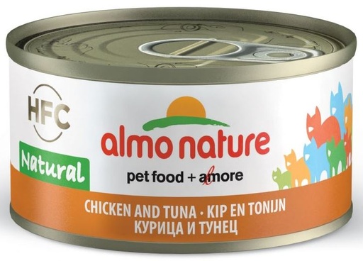 [AL9025] Almo Nature Kip met Tonijn (24 x 70 gr.)