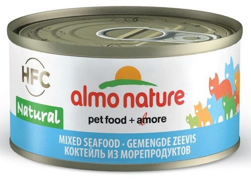 [AL9027] Almo Nature Gemengde Zeevis Jelly (24 x 70 gr.)