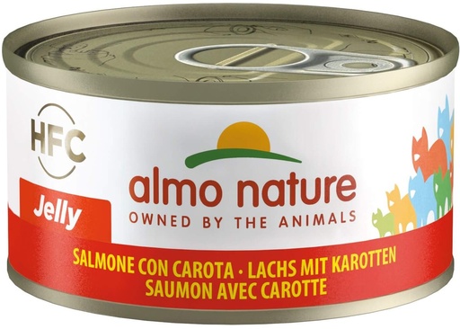 [AL9032] Almo Nature Zalm met Wortel (24 x 70 gr.)
