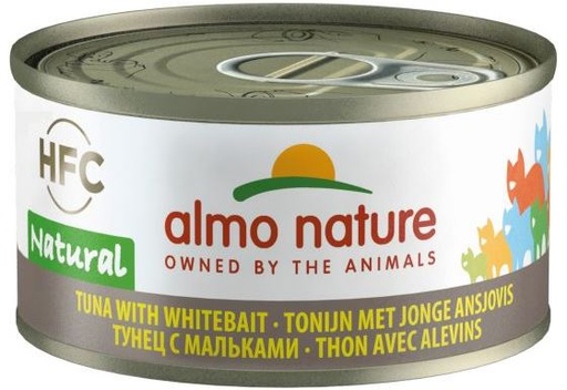[AL9084] Almo Nature Tonijn met Jonge Ansjovis (24 x 70 gr.)