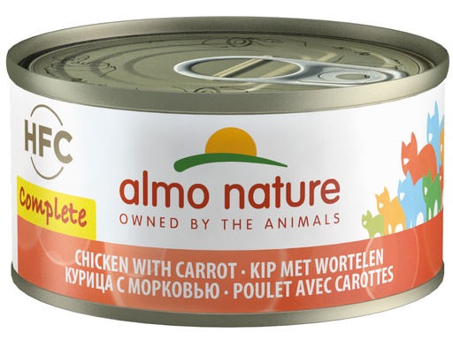 [AL9430H] Almo Nature Kip met Wortels Graanvrij (24 x 70 gr.)