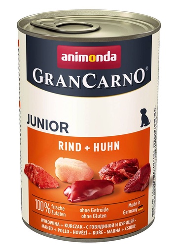 [AM82729] Grancarno Junior Kip+Rund (6 x 400 gr.)