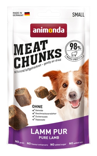 [AM82929] Meat Chunks Pure Lamb (8 x 60 gr.)