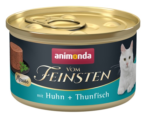 [AM83033] Feinsten Cat Can Adult Kip/Tonijn (12 x 85 gr.)