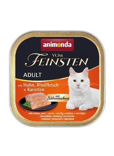[AM83262] Feinsten Cat Gourmet Kip+Rund (32 x 100 gr.)