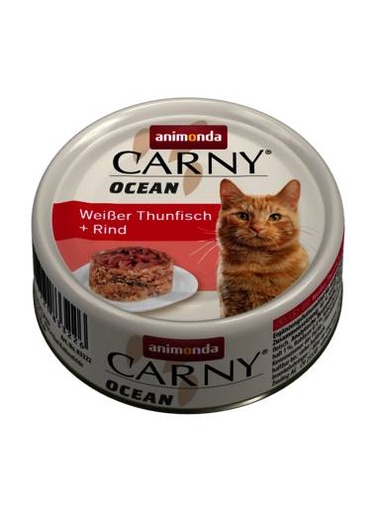 [AM83322] Carny Ocean Witte Tonijn/Rund (12 x 80 gr.)