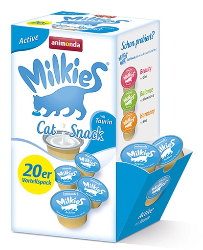 [AM83529] Milkies Display Active (4 x 20 st.)