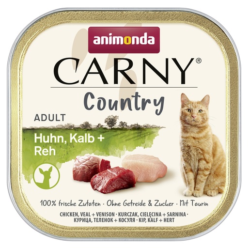[AM83844] Carny Country Kip/Kalf/Wild (32 x 100 gr.)