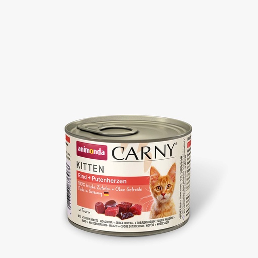 [AM83966] Carny Kitten Rund/Kalkoen (12 x 200 gr.)