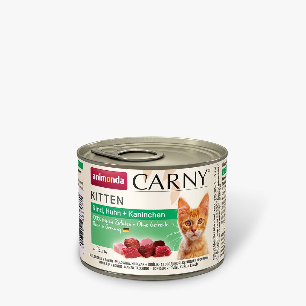 Carny Kitten Rund/Kip/Konijn