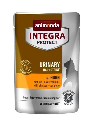 [AM86630] Integra Cat Pouch Urinary Struvit Chicken (24 x 85 gr.)