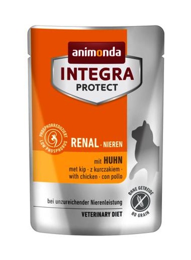[AM86632] Integra Cat Pouch Nieren Chicken (24 x 85 gr.)