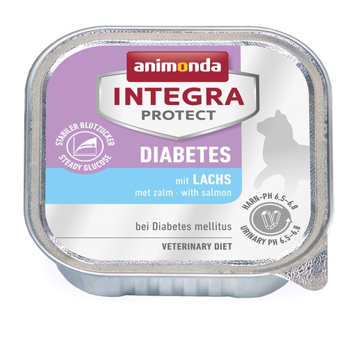 [AM86688] Integra Cat Diabetes Salmon 16 x 100 gr. (16 x 100 gr.)