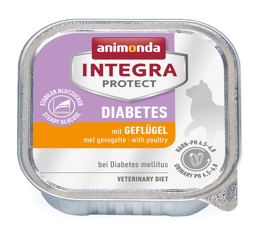 [AM86837] Integra Cat Diabetes Poultry (16 x 100 gr.)
