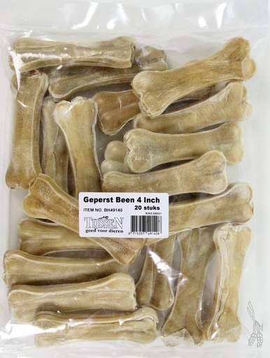 [BH49140] Geperst been 4 Inch 20 x 1 st.