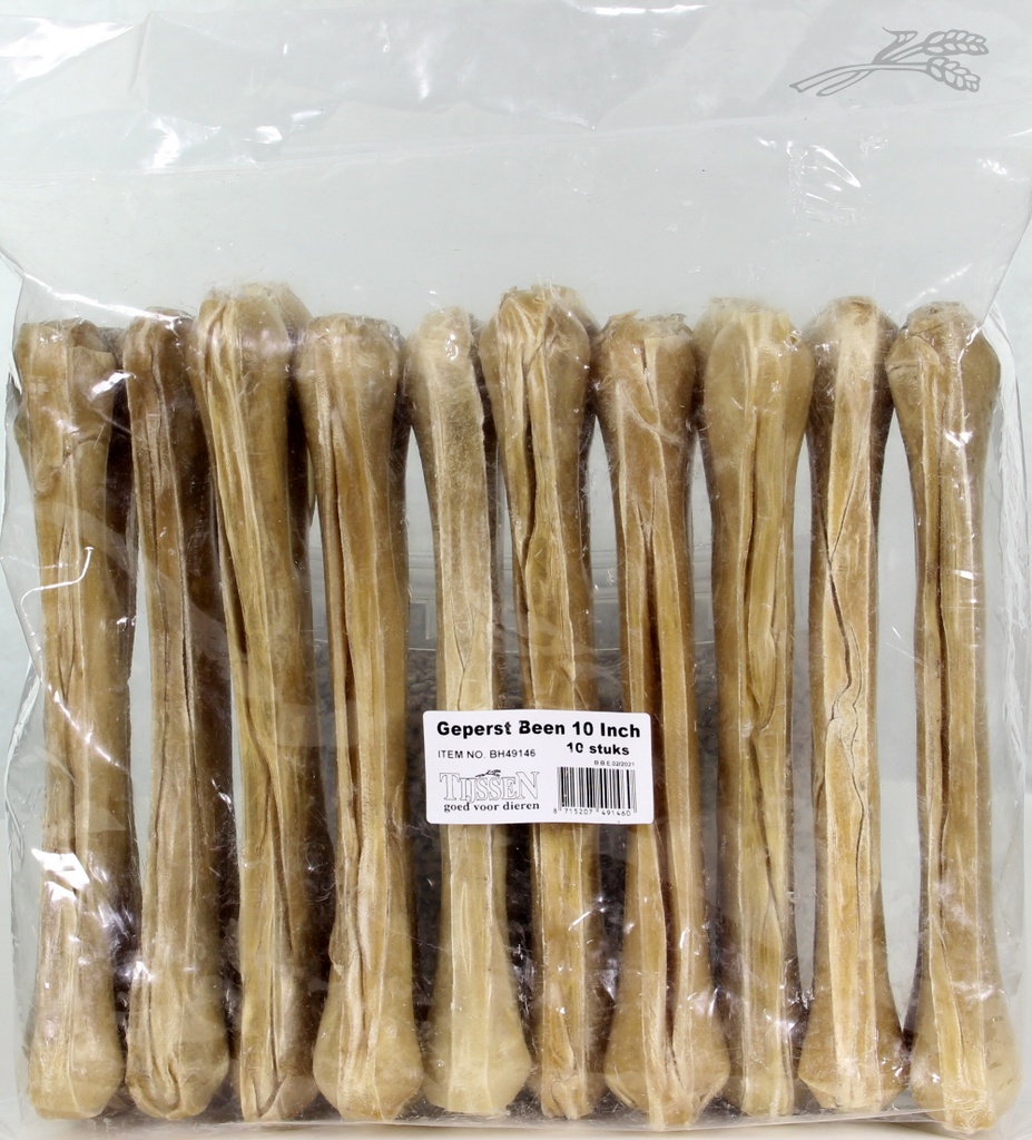 Geperst been 10 Inch 10 x 1 st.