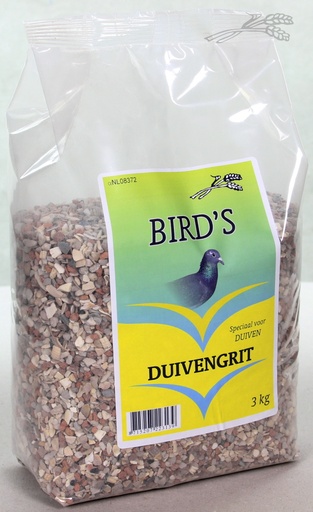 [BI22313] Bird's Duivengrit Gemengd 3 kg.