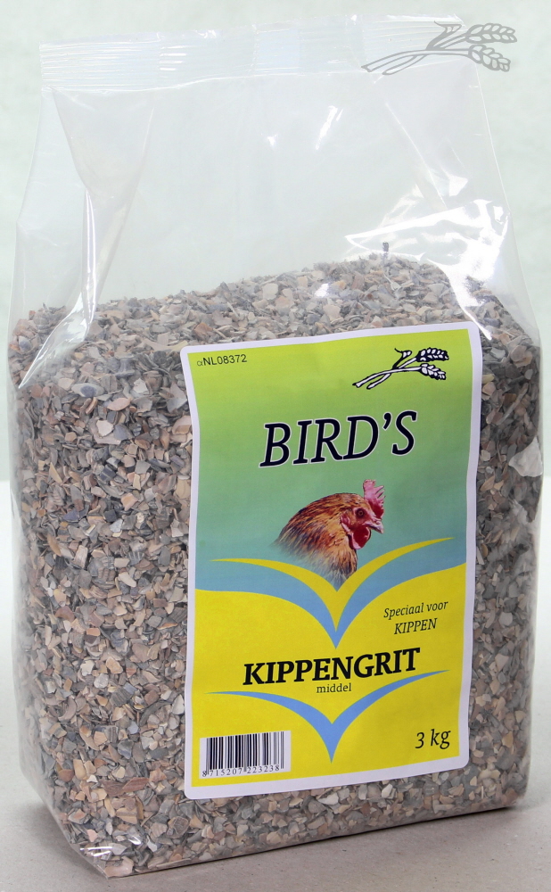 Bird's Kippengrit Middel 3 kg.